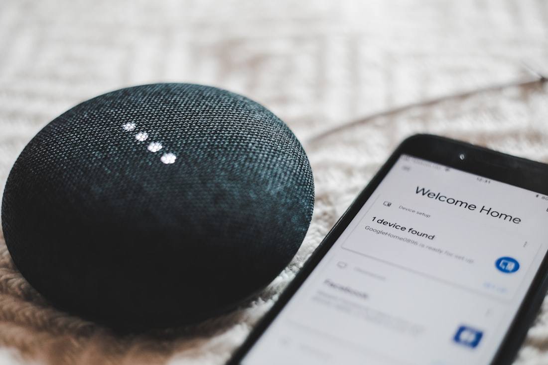 Smart speaker and phone at home using the My Spectrum App
